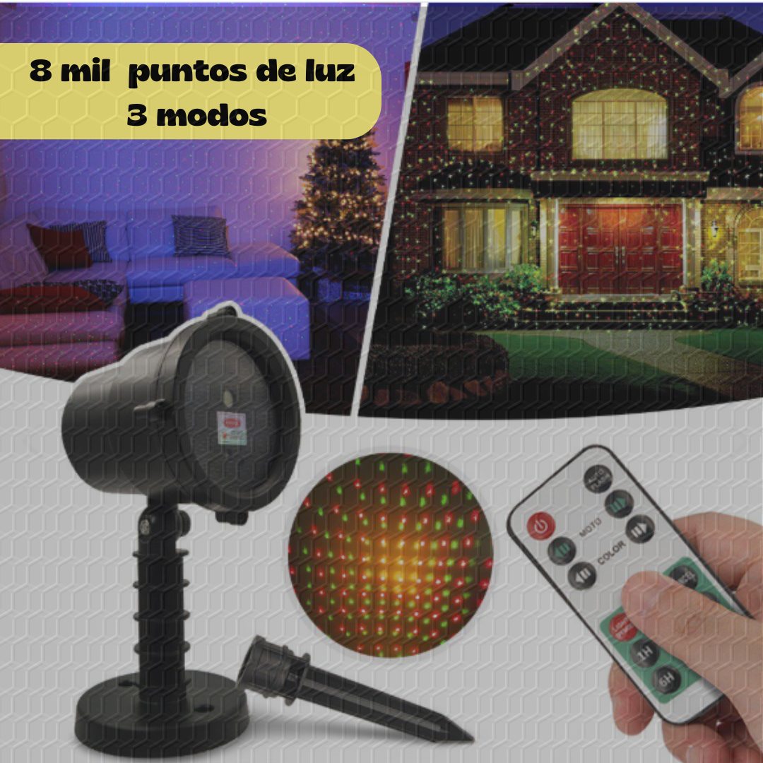 Proyector De Luces Navideñas